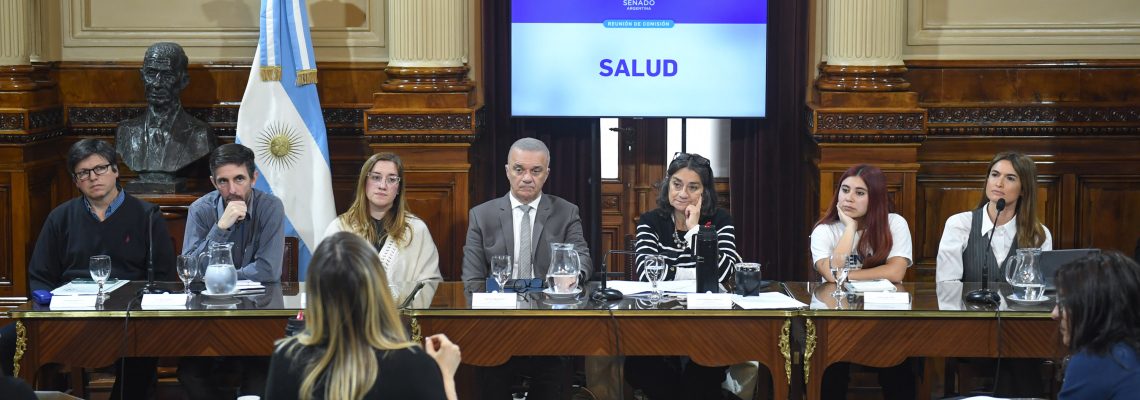 Reunión de las comisión de salud, el 3 de septiembre del 2025, en el salón Illía del Senado de la Nación, Buenos Aires; Argentina. Fotos: Sofia Areco / Comunicación Institucional Senado.-