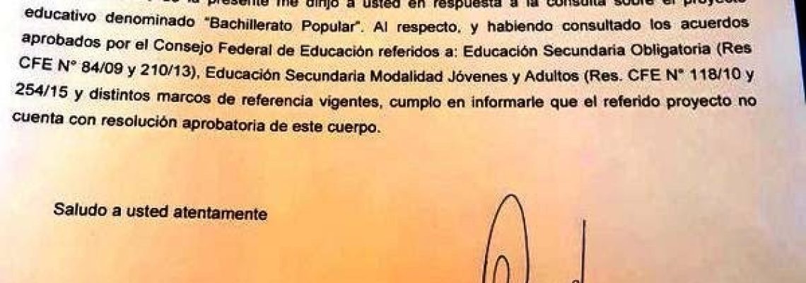 bachiller trucho