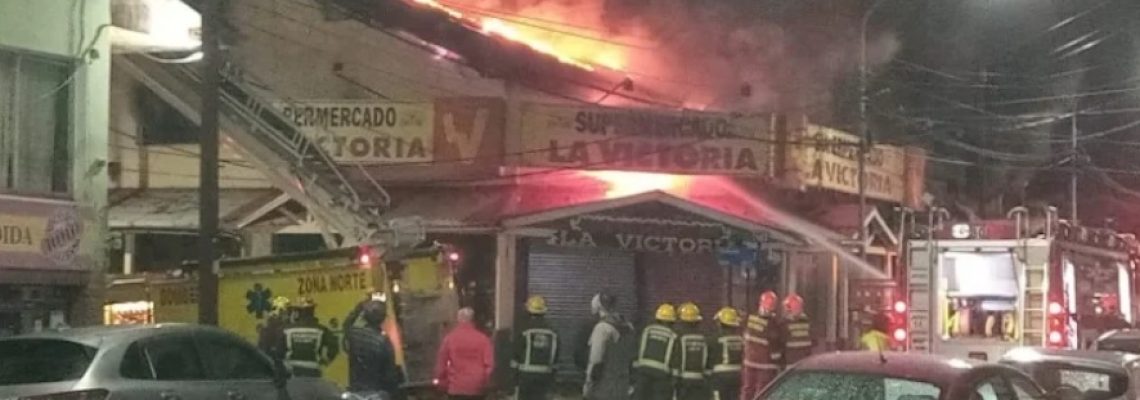 incendio la victoria